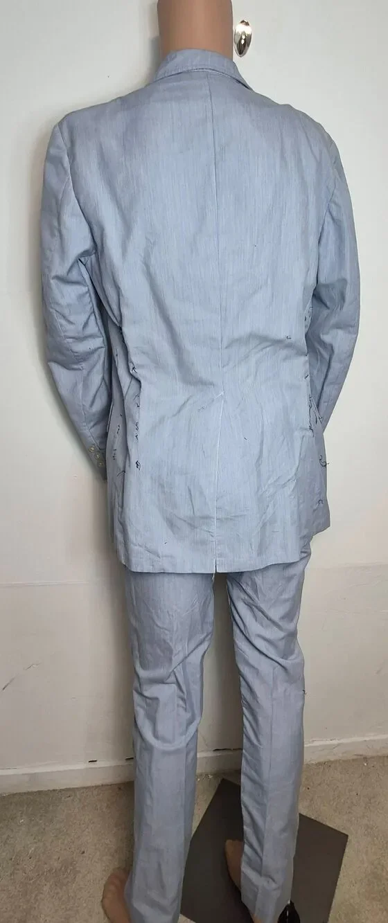 Haspel vintage seer sucker suit